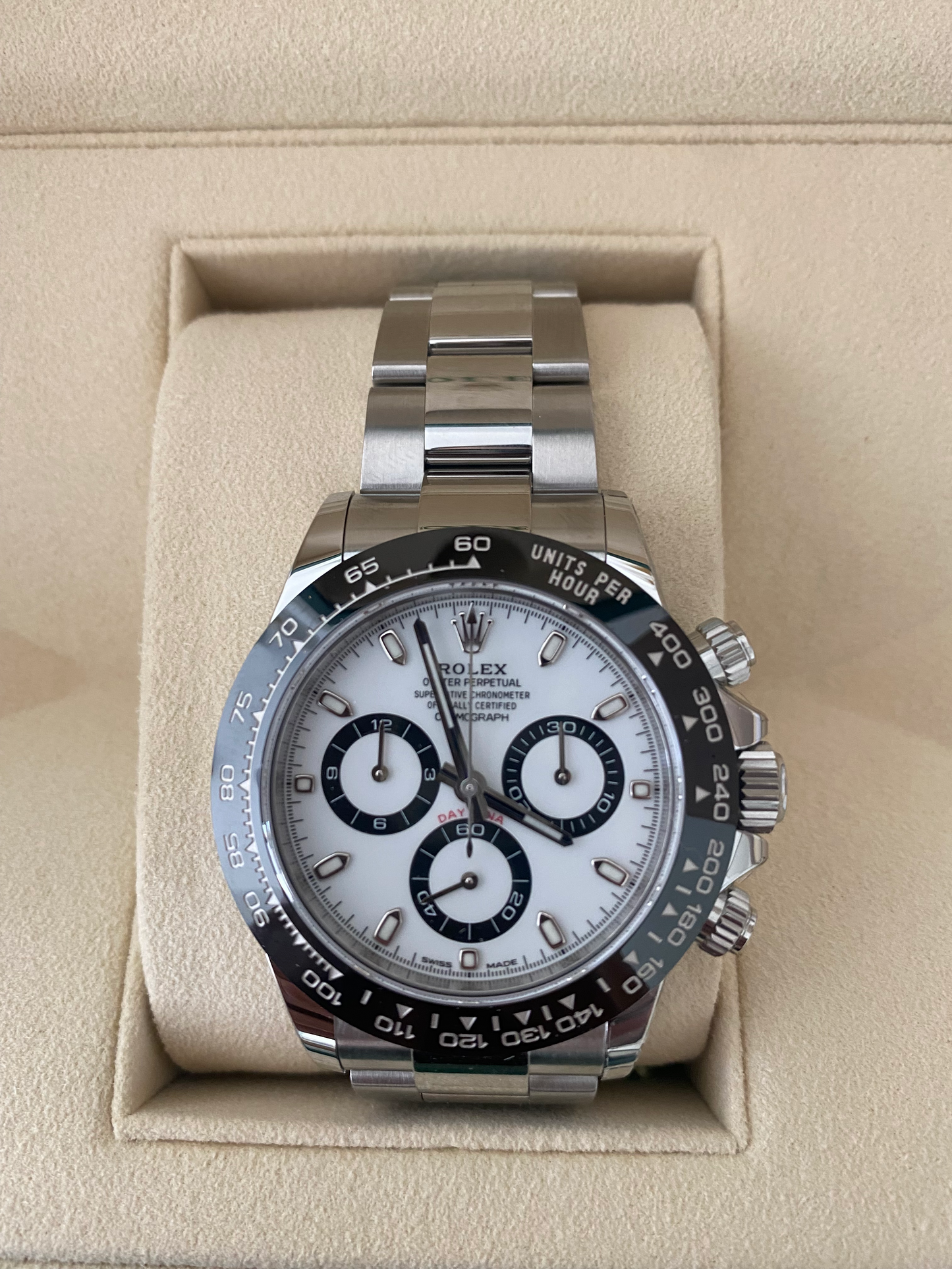 Rolex Daytona White Dial 116500LN – 2022 UNWORN